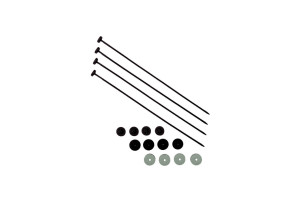 Colliers Plastique Fixation rapide Revotec (X4)