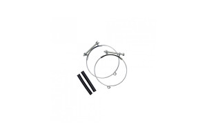 Colliers Revotec pour gaine de ventilation diamètre 70mm (la paire)