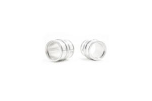 Coupleur mâle-mâle à baïonnette 65mm en alliage avec embouts décalés