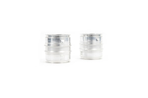 Coupleur mâle-mâle à baïonnette 65mm en alliage avec embouts en ligne