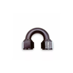 Coupleur OBP 180° Femelle/Femelle Tournant JIC-JIC aluminium Noir