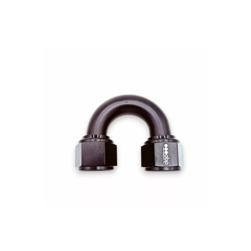 Coupleur OBP 180° Femelle/Femelle Tournant JIC-JIC aluminium Noir