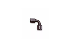 Coupleur OBP 90° Femelle/Femelle Tournant JIC-JIC aluminium Noir