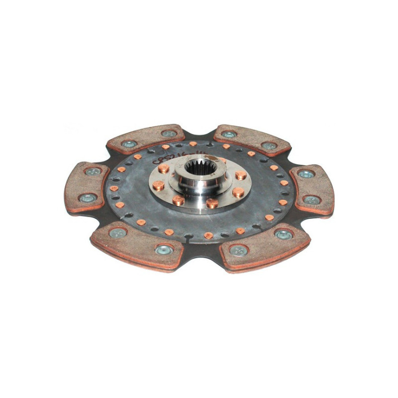 Disque d\'embrayage AP Racing métal fritté rigide 6 patins 215mm M3