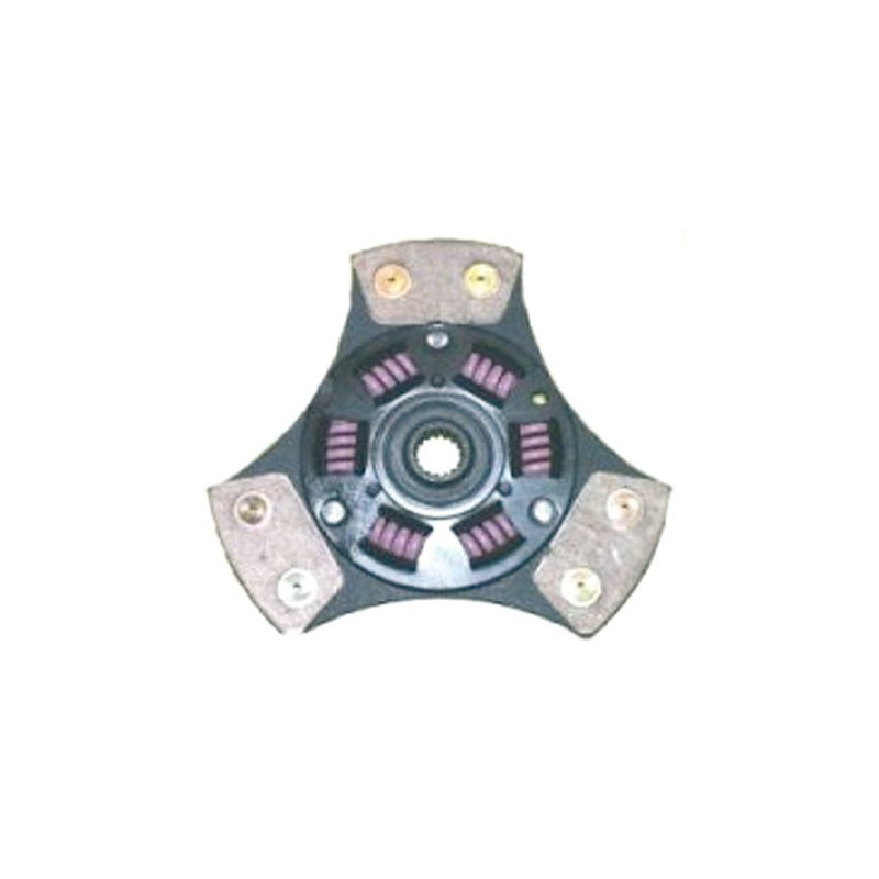 Disque d\'embrayage Bratex 3 patins métal fritté amorti 6 ressorts Citroën AX GT/ Peugeot 106 XSI / 205 Rallye Ø180mm 21x18C