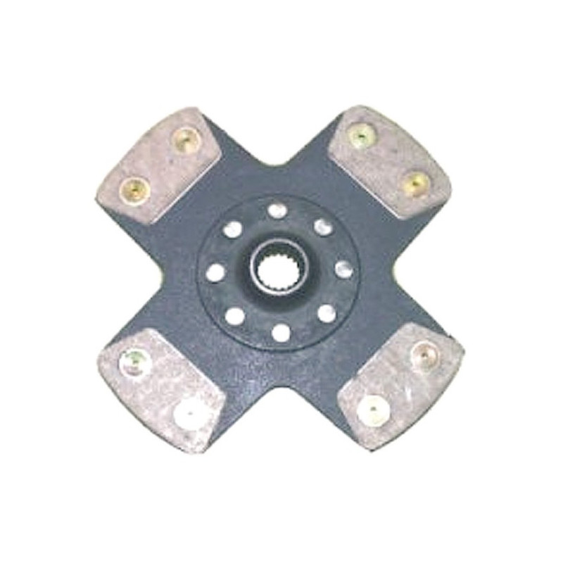 Disque d\'embrayage BRATEX 6 patins métal fritté rigideNissan Patrol et terrano