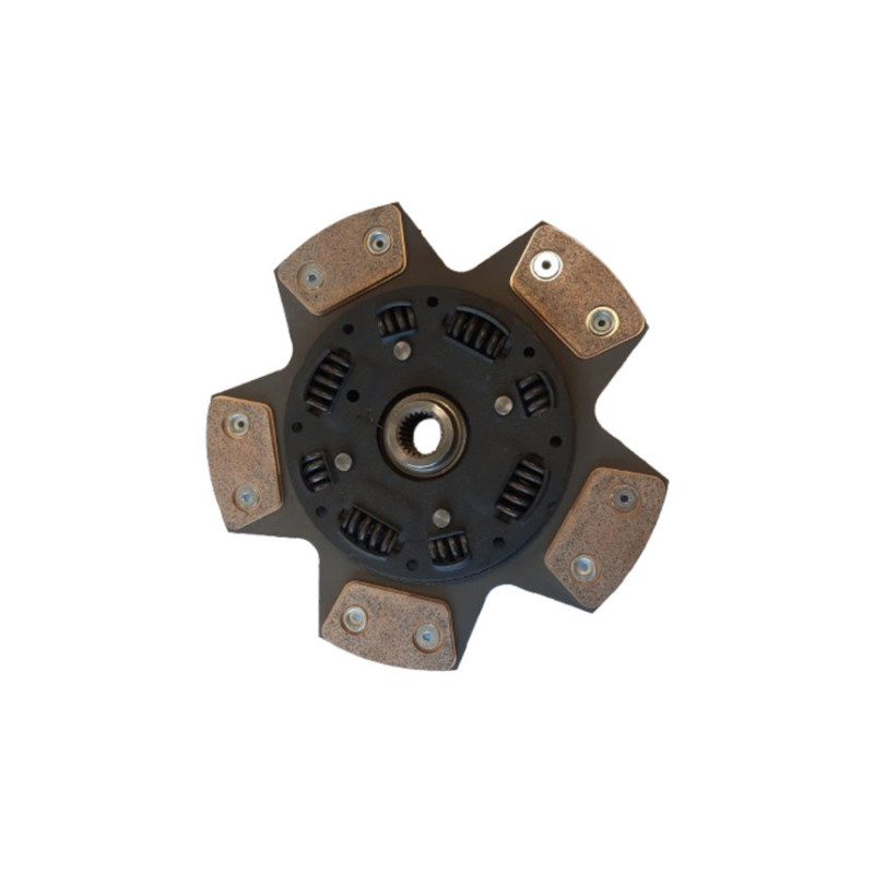 Disque d\'embrayage Bratex métal fritté amorti Opel Kadett 2.0 16S 228mm 24 cannelures 21x18