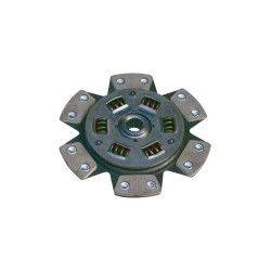 Disque d\'Embrayage Métal Fritté Amorti Helix Mitsubishi Lancer Evo 4 / 5 / 6 Diamètre 230/25.4x23