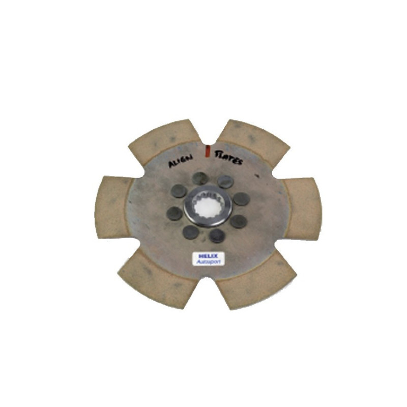 Disque d\'embrayage métal fritté rigide Helix diamètre 200mm/25.4x23