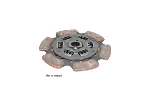 Disque Embrayage AP RACING Métal Fritté Amorti Mistubishi Evo7 240mm 6patins 1\x23cannelures"