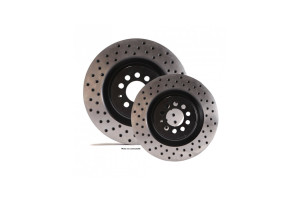 Disques de frein Tarox Arrière Pleins finition D95 percés Jeep Grand Cherokee III 3.0 CRD 4x4 218cv 2005/06-2010/12