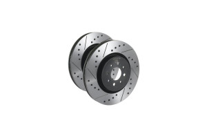 Disques de frein Tarox Avant Ventilés finition SJ percés et rainurés BMW 3 320d 163cv 2004/02-2011/12