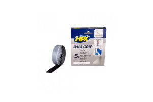 Fixation Duo Grip noir HPX 25mm x 2m