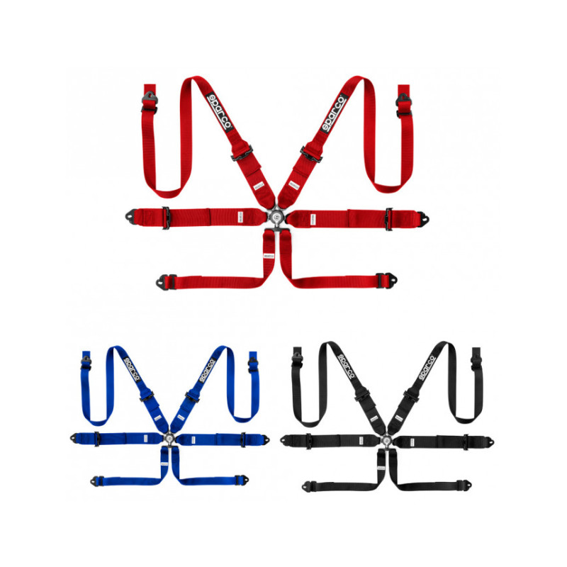 Harnais 6 points Sparco Competition H-3+2