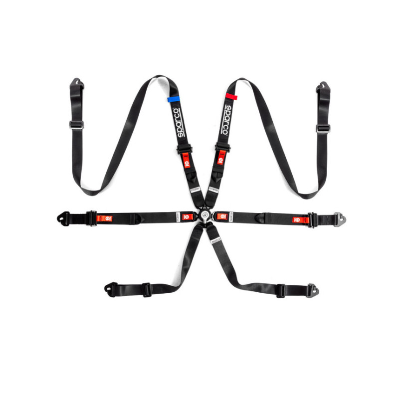 Harnais 6 points SPARCO PRO-H9 FIA 2025 Noir