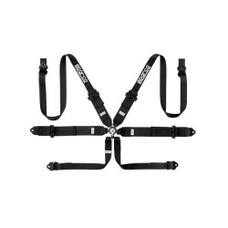 Harnais Sparco 04818RH1 6pts 2025.Noir