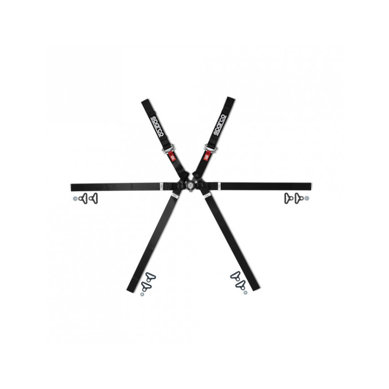 Harnais Sparco 6 points Formula H-9