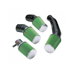 Kit admission directe bi-cône GREEN FILTER Toyota HI LUX 2,4L TD 98-