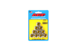 Pack écrous ARP (10) 1/2-20 - Inox 12 pts