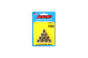 Pack écrous ARP (10) 3/8-16 - Inox 12 pts
