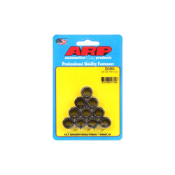 Pack écrous ARP (10) 3/8-24 - Black Oxyde Hex