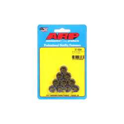 Pack écrous ARP (10) 5/16-18 - Black Oxyde Hex