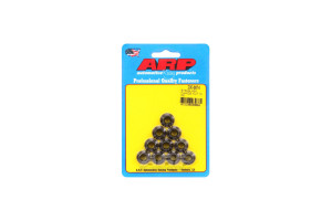Pack écrous ARP (10) 5/16-24 - Black Oxyde Hex
