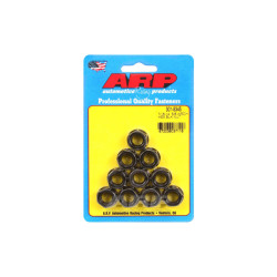 Pack écrous ARP (10) 7/16-14 - Black Oxyde Hex