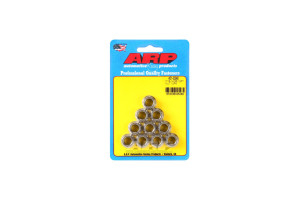 Pack écrous ARP (10) 7/16-14 - Inox 12 pts