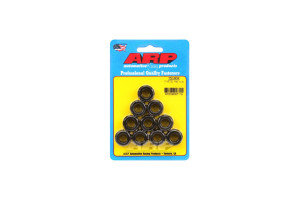 Pack écrous ARP (10) 7/16-20 - Black Oxyde Hex