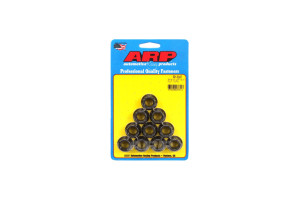 Pack écrous ARP (10) 9/16-12 - Black Oxyde 12 pts