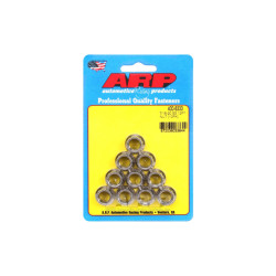 Pack écrous ARP (10) 9/16-18 - Inox 12 pts