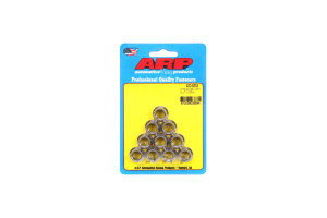 Pack écrous ARP (10) 9/16-18 - Inox 12 pts