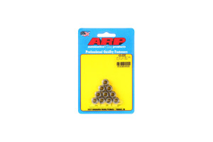 Pack écrous ARP (10) M7 x 1.00 - Inox 12 pts