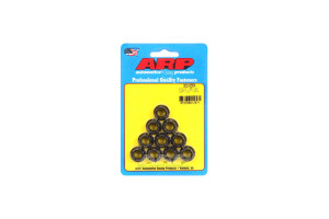Pack écrous ARP (10) Ma10 x 1.25 - Black Oxyde 12 pts
