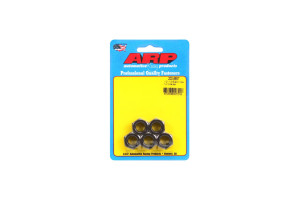 Pack écrous ARP (5) 1/2-13 - Black Oxyde Hex