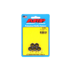 Pack écrous ARP (5) 3/8-16 - Black Oxyde Hex