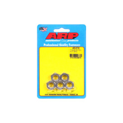 Pack écrous ARP (5) 7/16-20 - Inox Hex