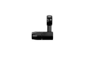 Banjo 90° Goodridge femelle 9/16x18 pour carburateur Weber Noir