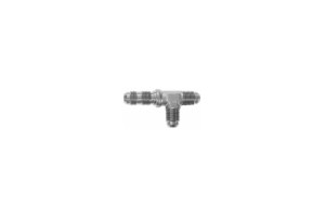Adaptateur 3 voies passe cloison mâle droit Dash3 - 3/8x24JIC OBP convexe acier