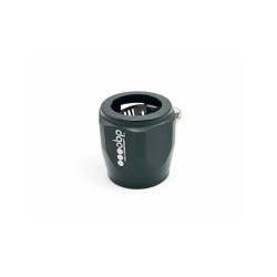 Adaptateur droit femelle tournant concave Dash6 vers mâle 8mm à emmancher OBP noir