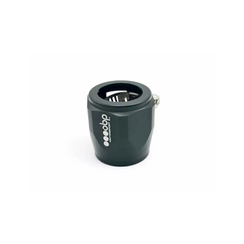 Adaptateur droit femelle tournant concave Dash6 vers mâle 8mm à emmancher OBP noir