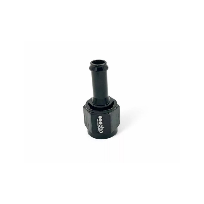 Adaptateur droit femelle tournant concave Dash8 vers mâle 8mm à emmancher OBP noir