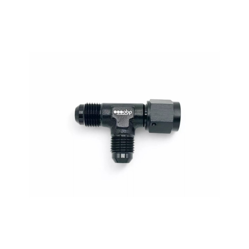 Adaptateur en T JIC 2 mâles convexe 1 femelle concave OBP noir