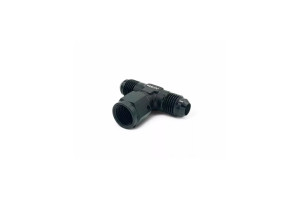 Adaptateur en T JIC 2 mâles convexe 1 femelle concave tournant sur le côté OBP noir