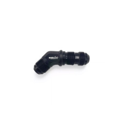 Adaptateur passe cloison 45° OBP noir