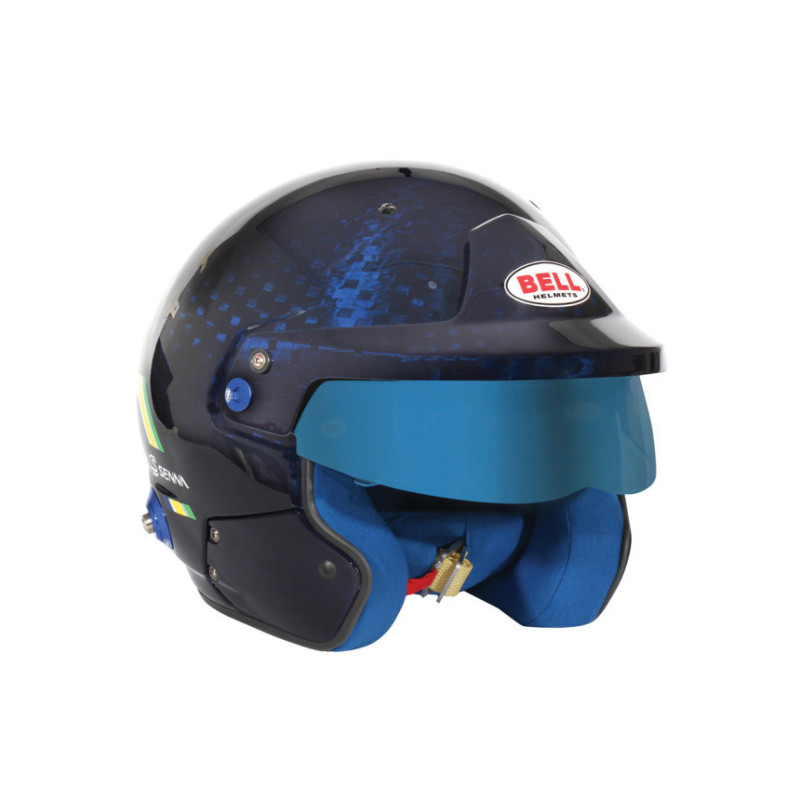 Casque BELL MAG-10 Carbon A.SENNA Hans FIA8859-2024/SA2020