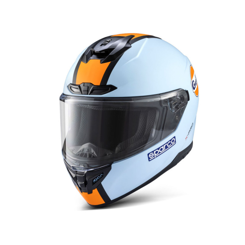 Casque intégral GULF X-PRO ECE06 Bleu Clair XS