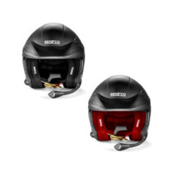 Casque Sparco Flux RJ-i Carbon Hans FIA8859-2024