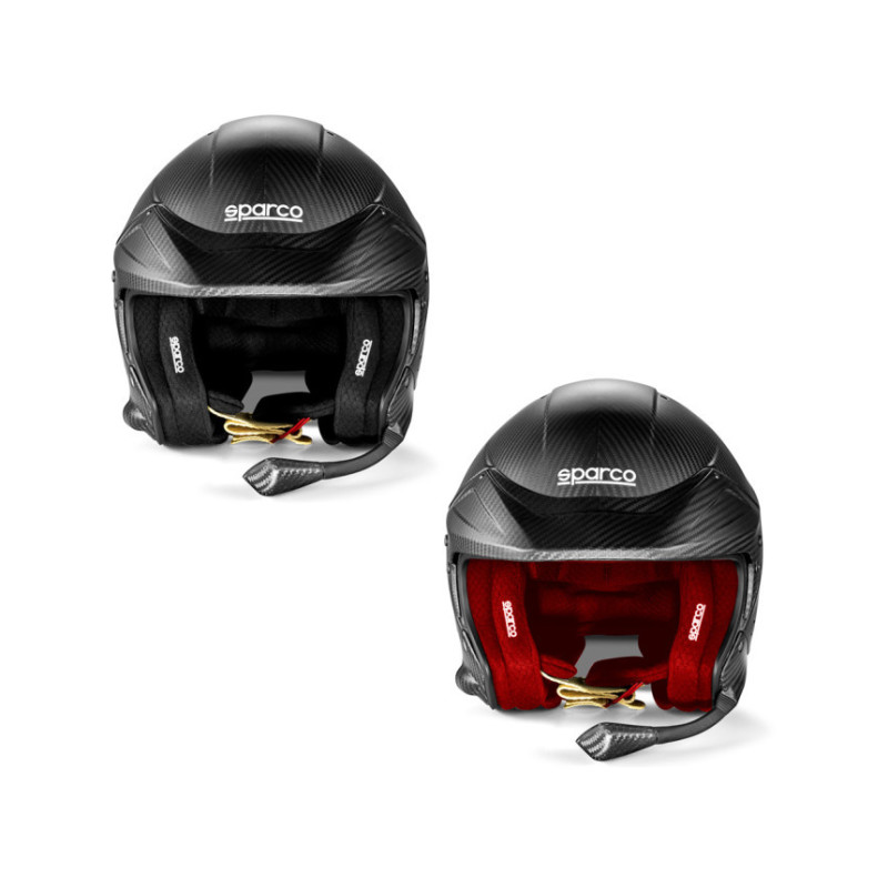 Casque Sparco Flux RJ-i Carbon Hans FIA8859-2024